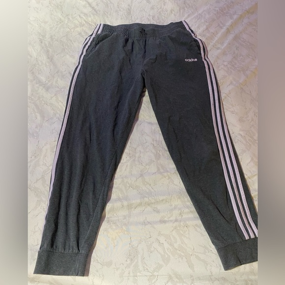 Grey Adidas joggers - Picture 3 of 5